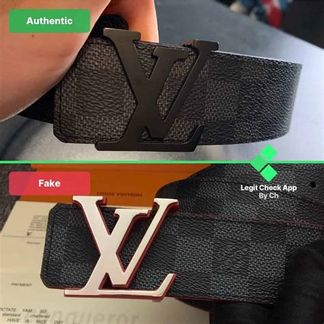 fake lv belt vs real|louis vuitton belt copy.